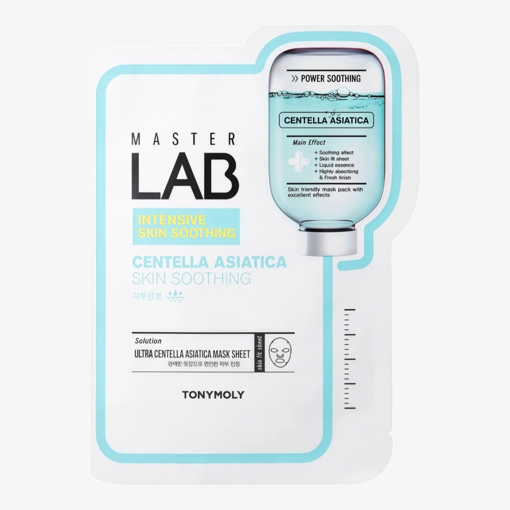 TONYMOLY Master Lab Sheet Mask- Centella Asiatica 19g