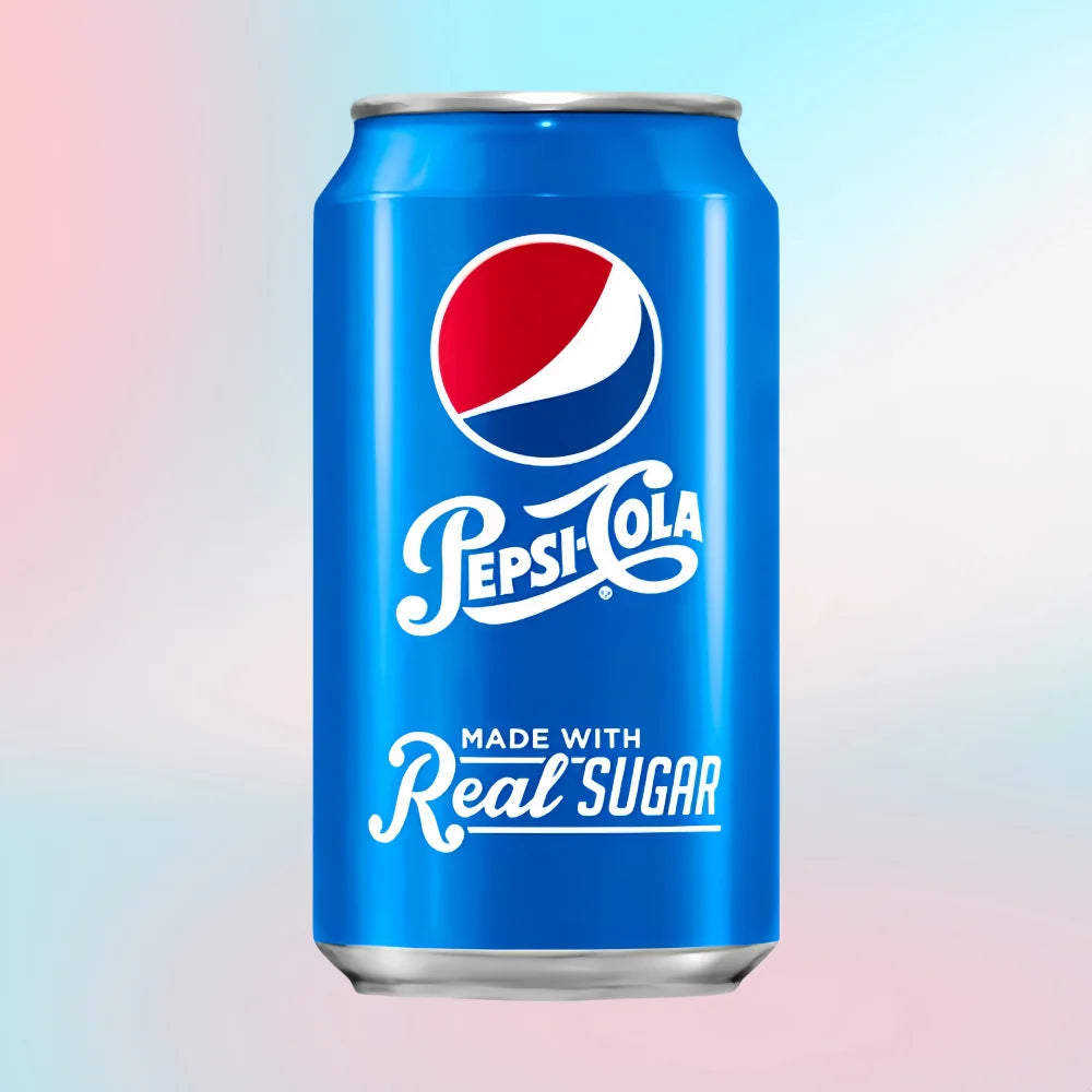 PEPSI Real Sugar Cans 355ml