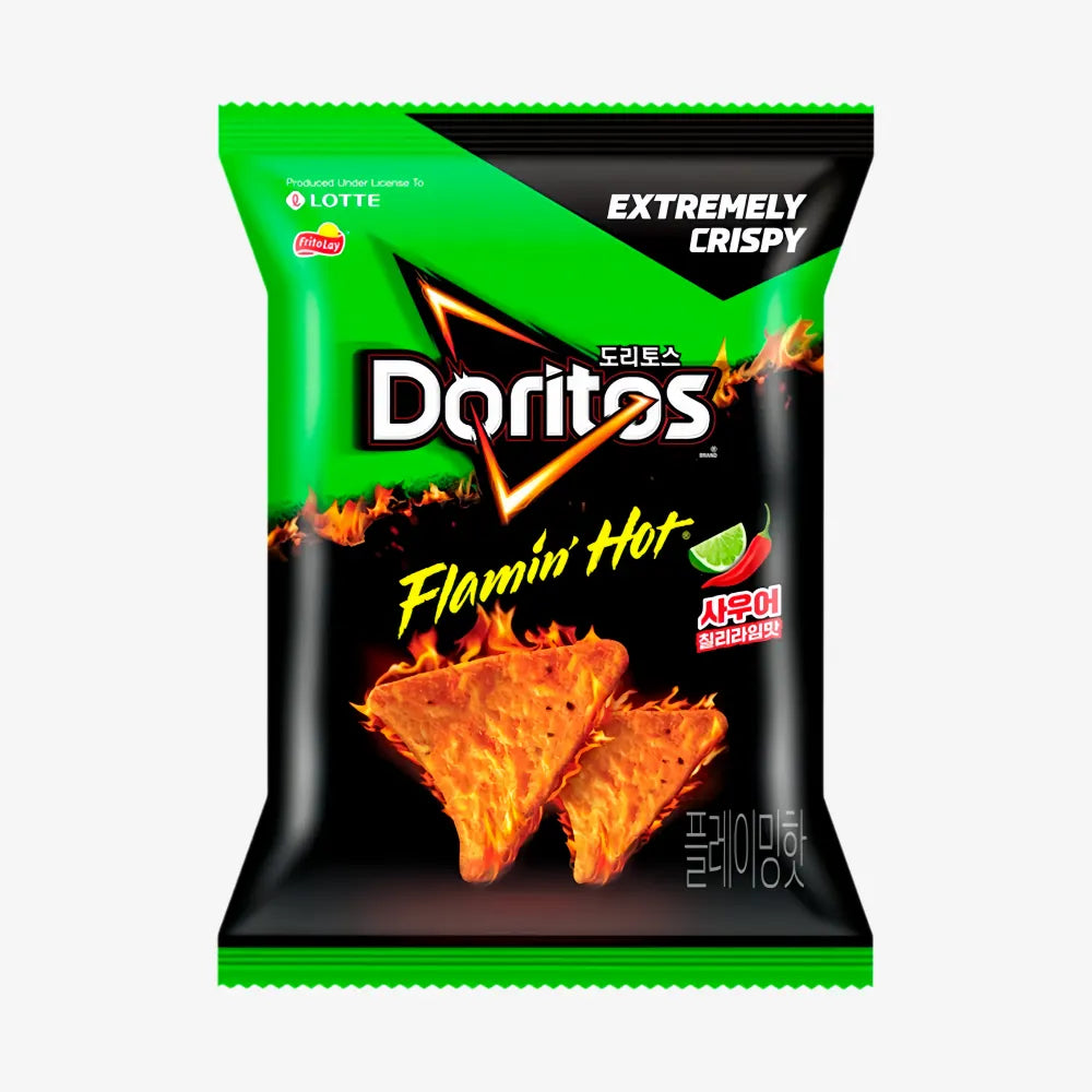 DORITOS Flamin' Hot Sour Chili Lime 70g