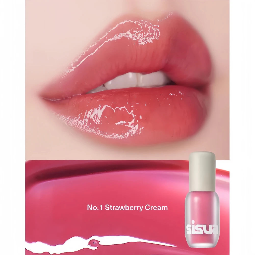 unleashia Popcorn Syrup Lip Plumper No.1 Strawberry Cream
