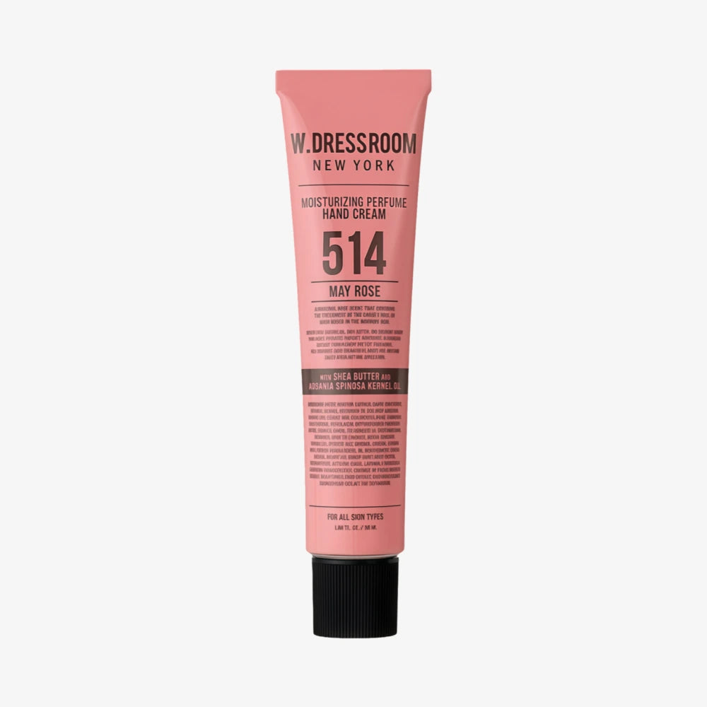 Crème pour les mains parfumée hydratante W DRESSROOM 514 Rose de mai