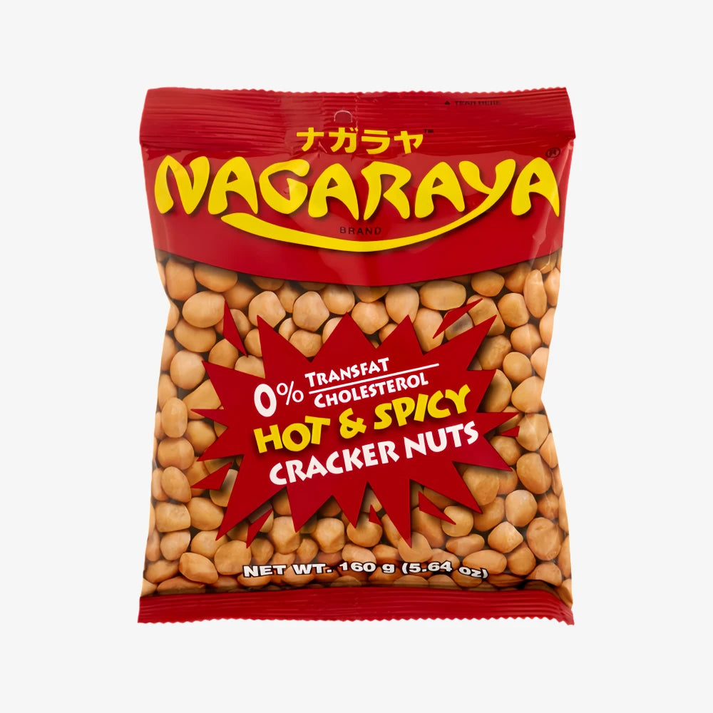 NAGARAYA Crackers Nuts Hot & Spicy 160g