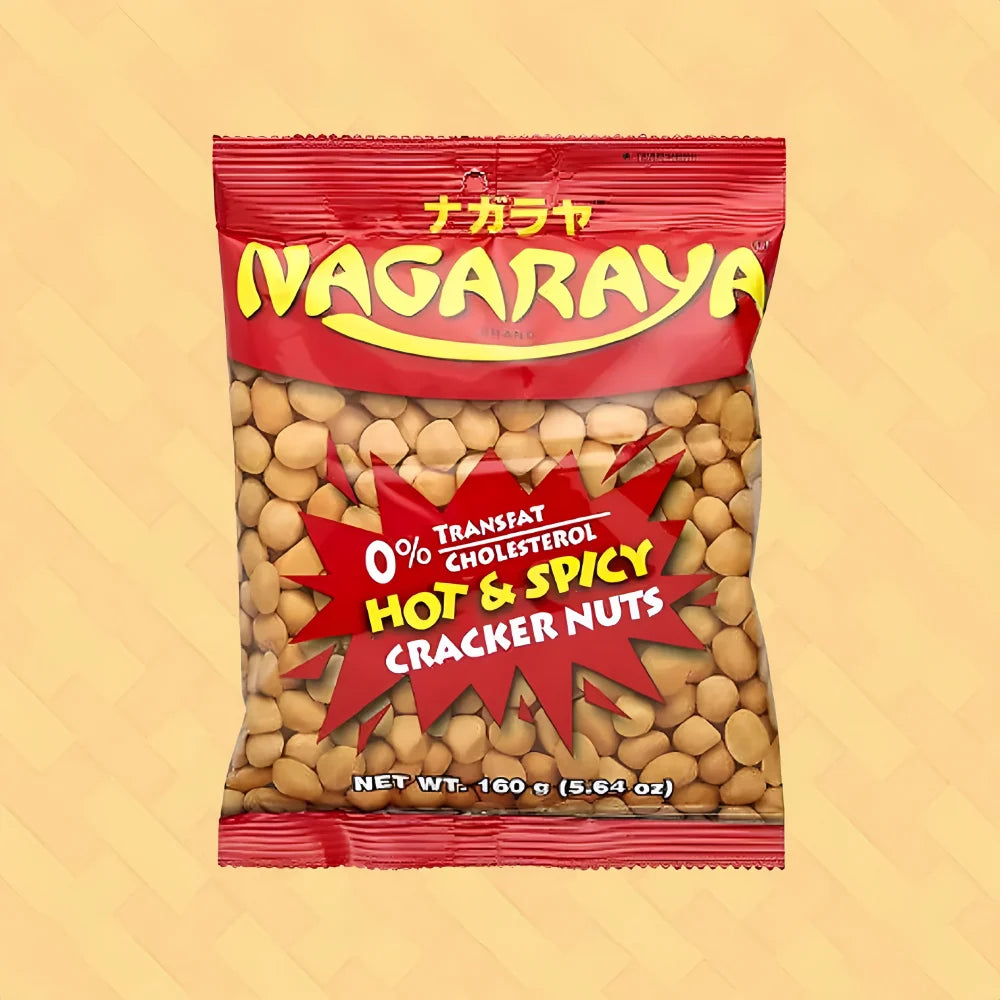 NAGARAYA Crackers Nuts Hot & Spicy 160g