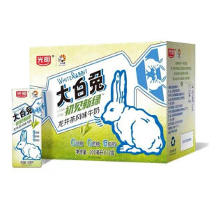 White Rabbit Milk Drinks (Longjing Tea Flavor) 200ml *12