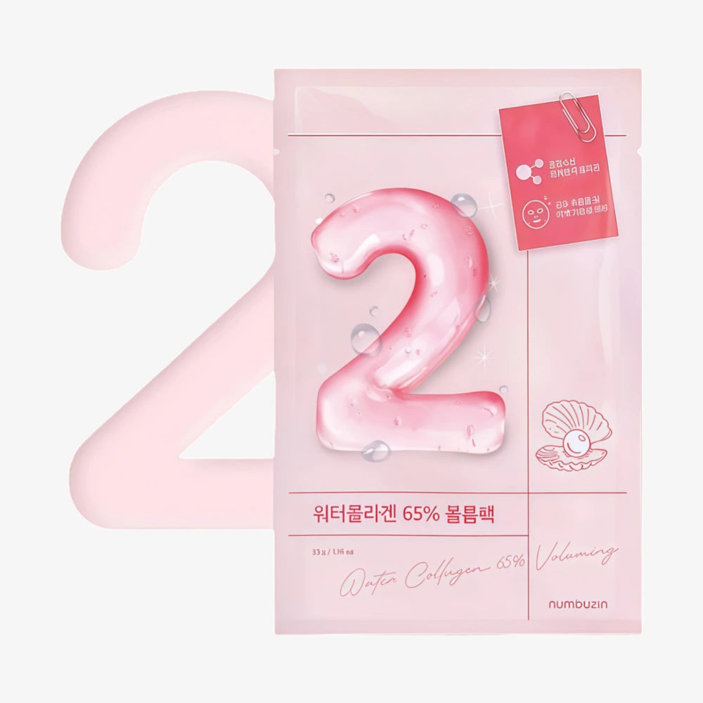 NUMBUZIN NO. 2 Water Collagen 65% Voluming Sheet Mask 1pc