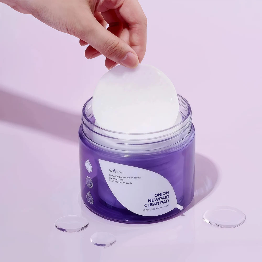 ISNTREE Onion Newpair Serviettes hygiéniques transparentes 60 pièces