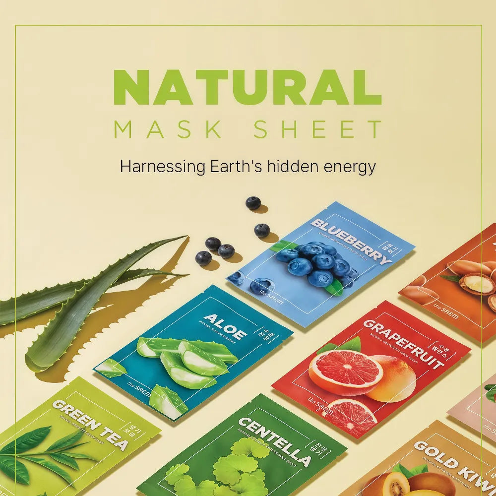 THE SAEM Natural Centella Asiatica Mask Sheet
