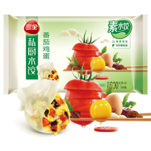 SANQUAN Tomato and  Egg Dumplings 600g