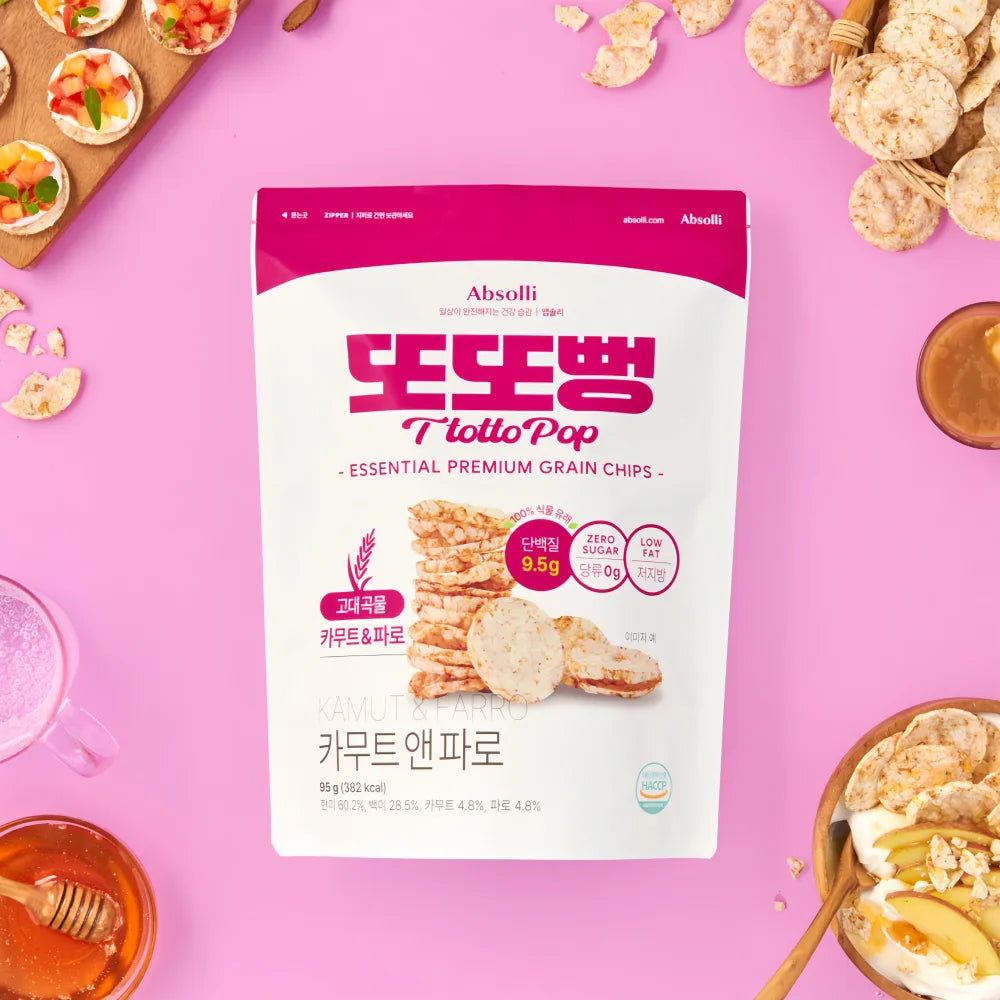 ABSOLLI Ttotto Pop (Kamut & Farro) 95g