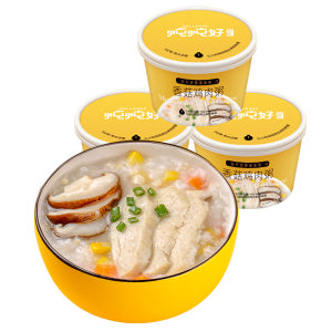 Bouillie de poulet aux champignons mijotés WELLDONE 38g