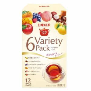 Nitto Thé Noir Daily Club, Pack de 6 variétés