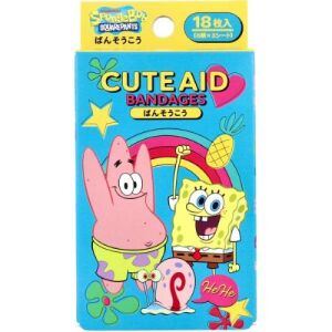SANTAN Emergency Bandages SpongeBob 18pcs