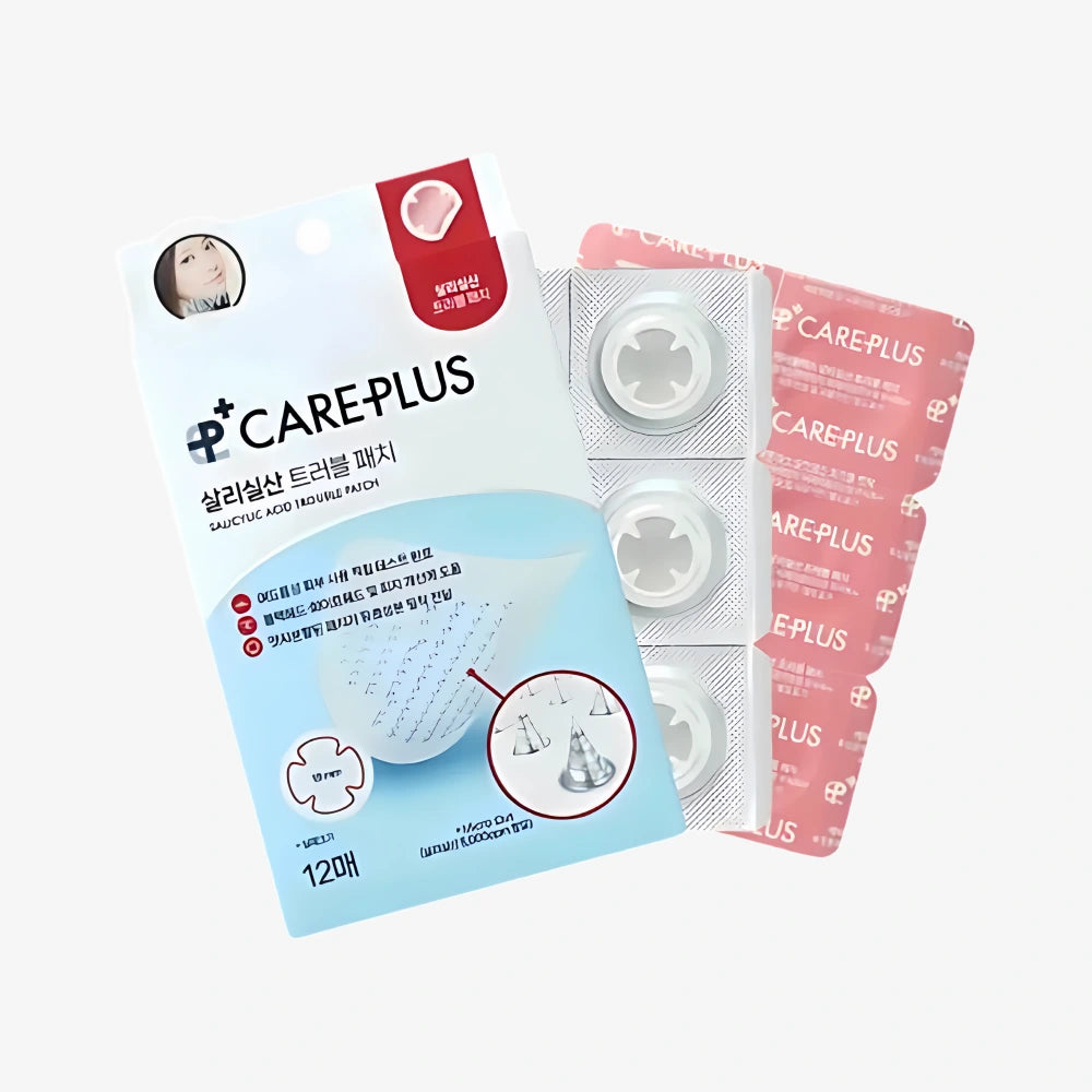 OLIVE YOUNG Care Plus Salicylic Acid Trouble Patch 12pcs