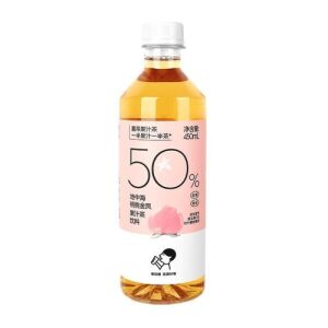 HeyTea Real Fruit Tea-Peach 450ml