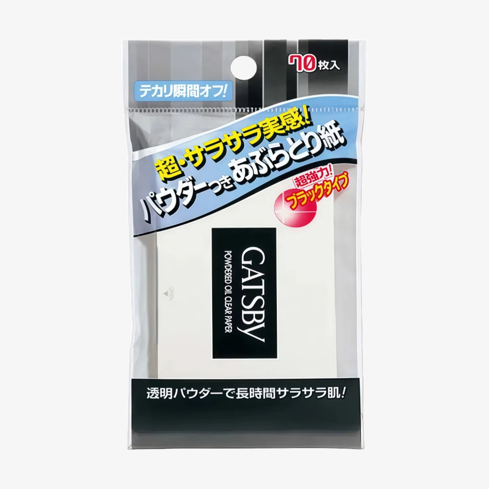 GATSBY Powder Oil Removal Paper 70 Sheets