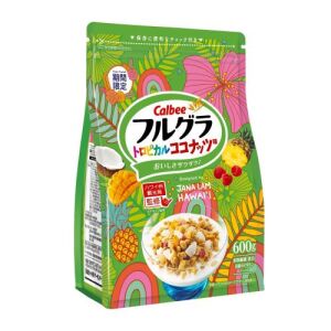 CALBEE Fruit Cereal Tropical Coconut Flavor 600g