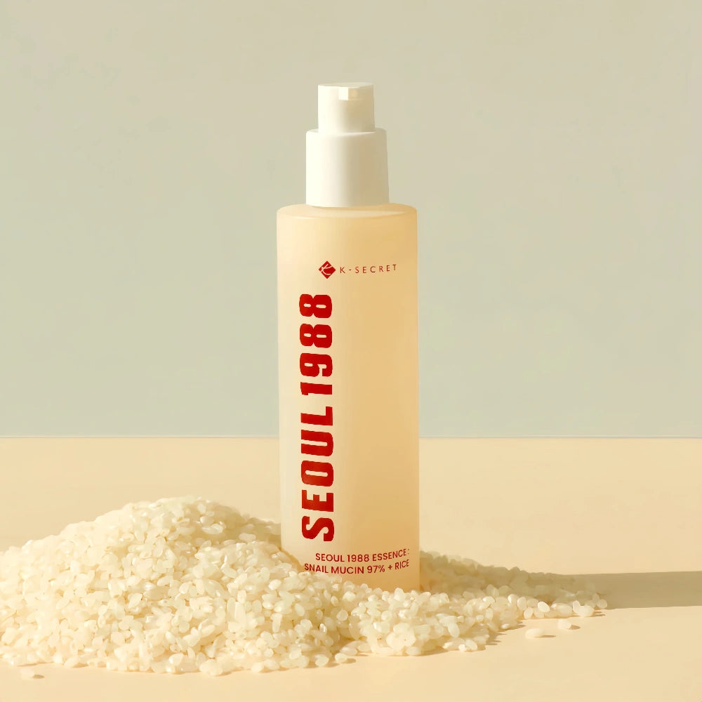 SEOUL 1988 Essence : Snail Mucin 97% + Rice 100ml