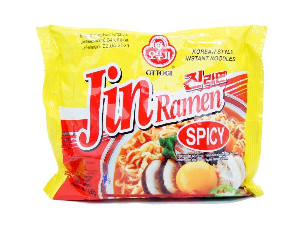 Ottogi Jin Ramen Spicy Flavor 1 bag