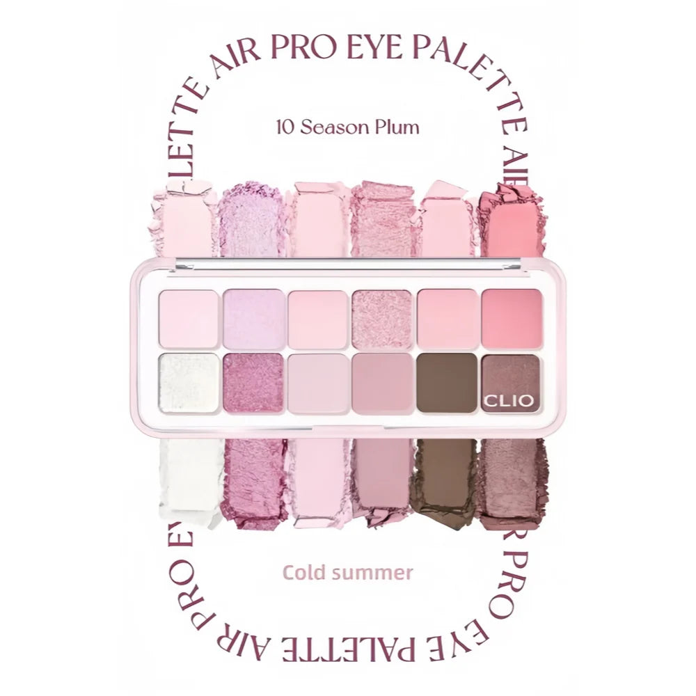 CLIO Pro Eye Palette Air 10 Season Plum