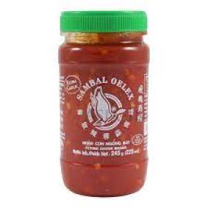 Flying Goose  Sambal Oelek Ground Chili Paste with Extra Garlic 435ml