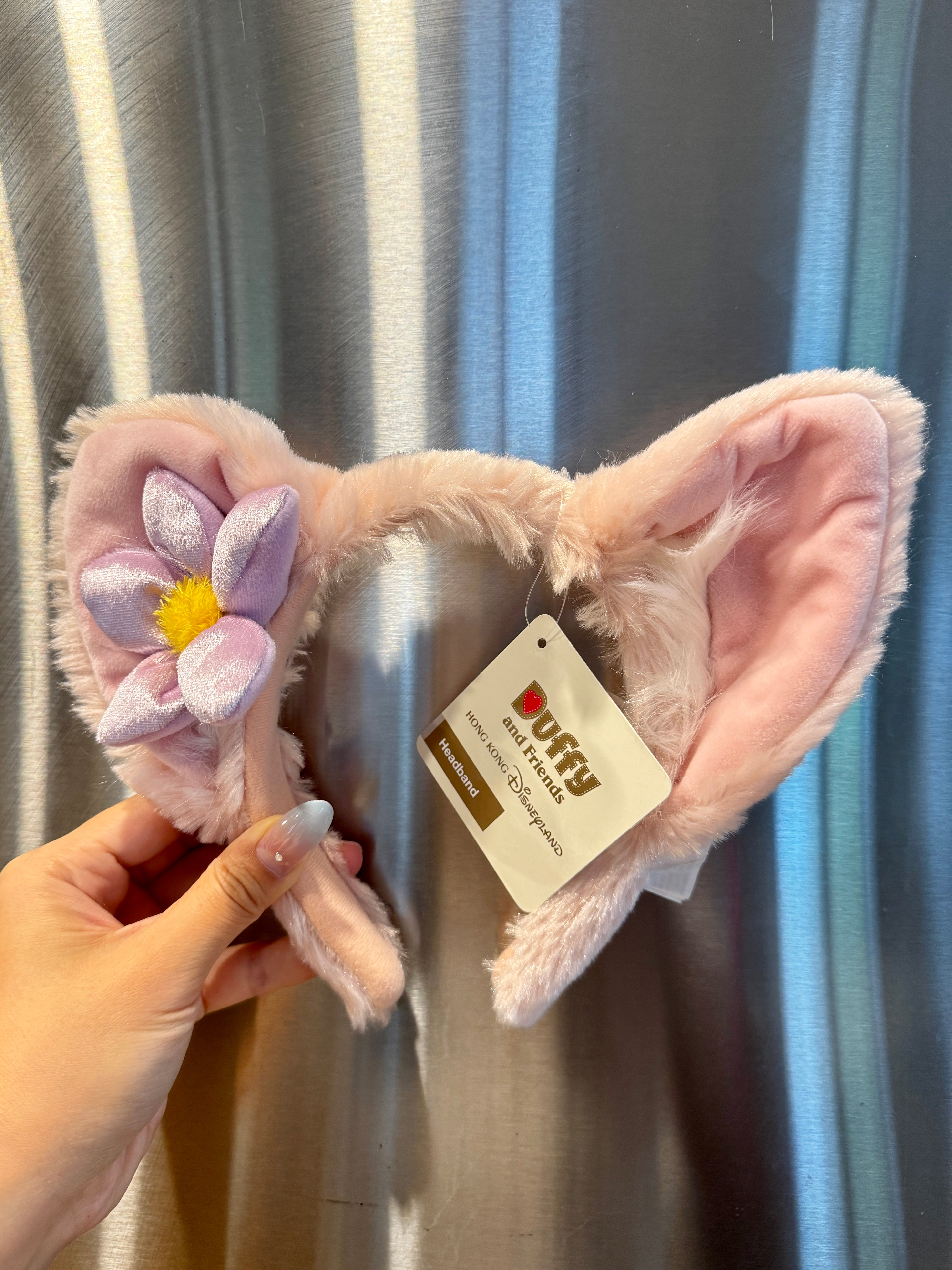 Disney LinaBell Pink Plush Ear Headband