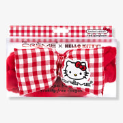 Bandeau Hello Kitty à carreaux rouges de THE CREME SHOP