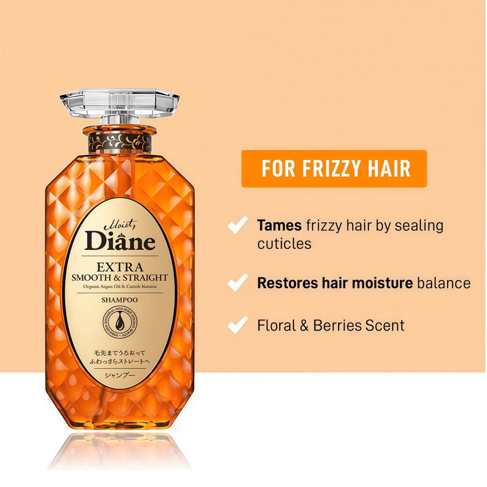 Shampoing MOIST DIANE Perfect Extra Straight 450 ml 