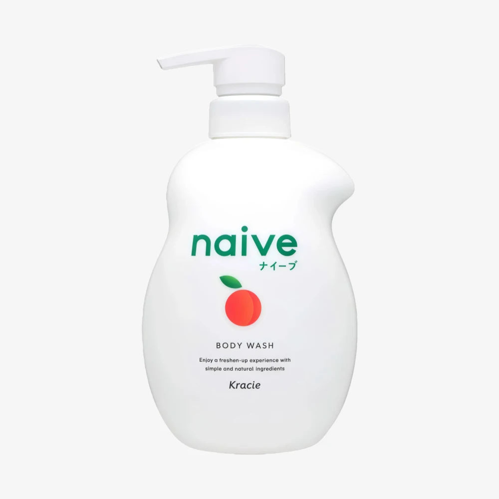 Gel douche Kracie Naive Pêche 530 ml