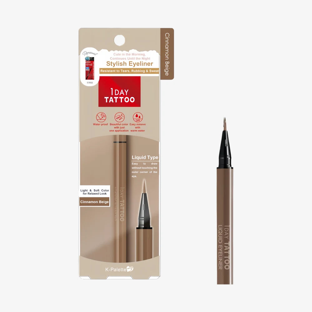 K PALETTE 1Day Tattoo Liquid Eyeliner 06 Cinnamon Beige