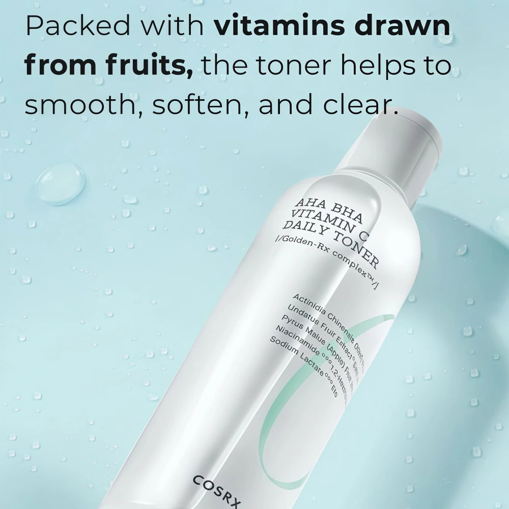COSRX Refresh AHA BHA Vitamin C Daily Toner 280ml