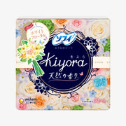 UNICHARM Kiyora Serviettes Hygiéniques Blanc Floral 72pcs