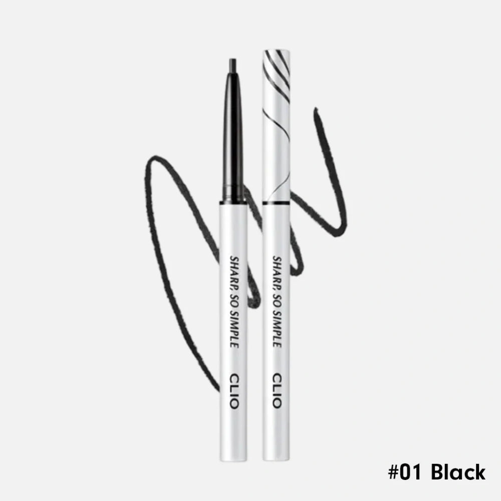 CLIO $$ Sharp So Simple Waterproof Pencil Liner 01 Black