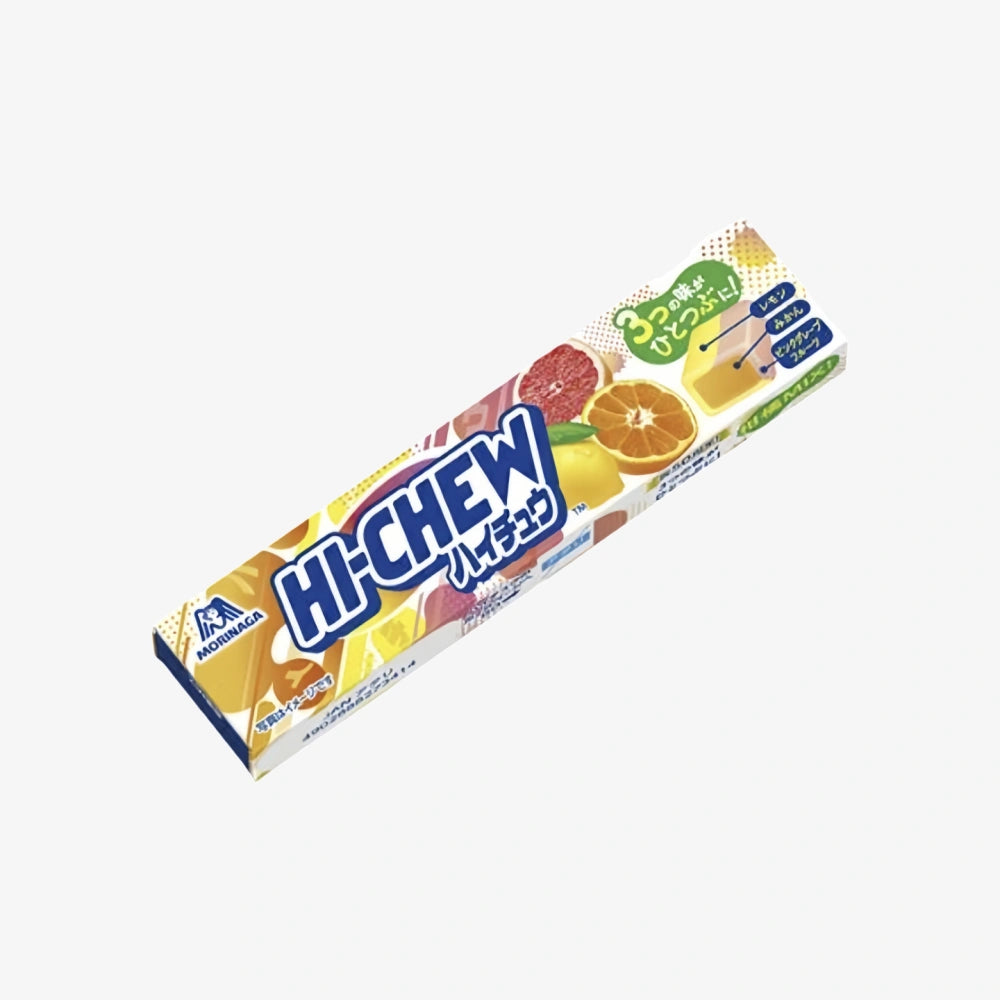 MORINAGA Hi-Chew 3 Flavor Citrus Gummy 55g