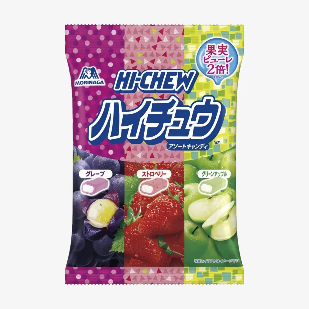 MORINAGA Hi Chew 3 Mixed Soft Candy Bag (Fruit Flavor) 68g
