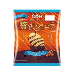 Calbee | Luxury Chocolate Salt Caramel chips 48g