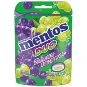 Mentos Duo Grape & Muscat Candy 45g
