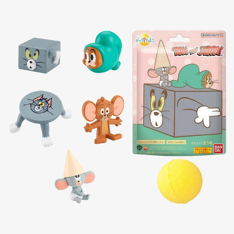 BANDAI Bath Ball With Toy Tom And Jerry
