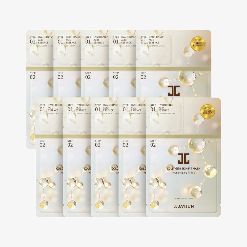 JAYJUN Collagen Skin Fit Mask 10pcs