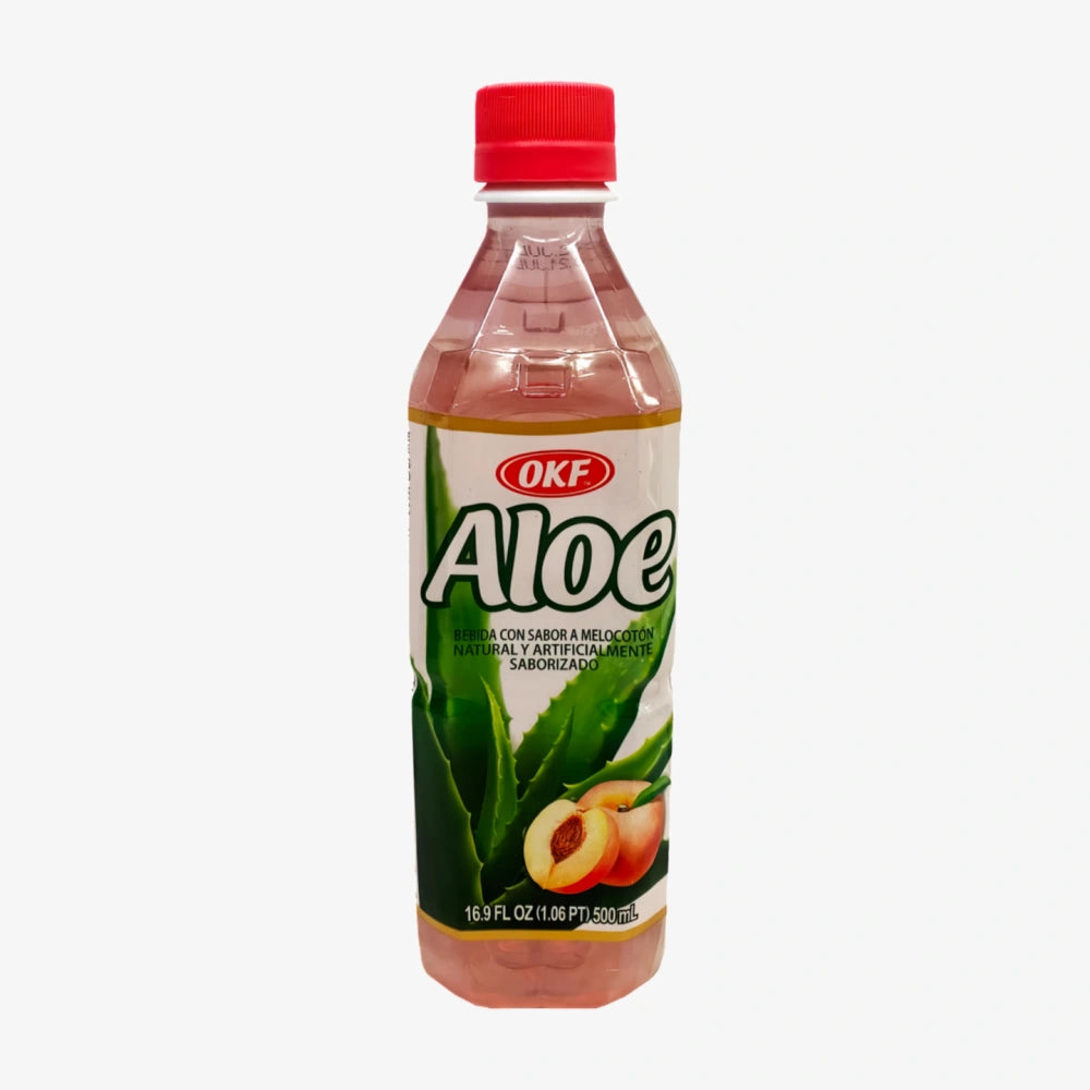 OKF Aloe Drink-Peach 500ml