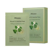Masques JM Solution Releaf Fit Heartleaf (10 pièces)