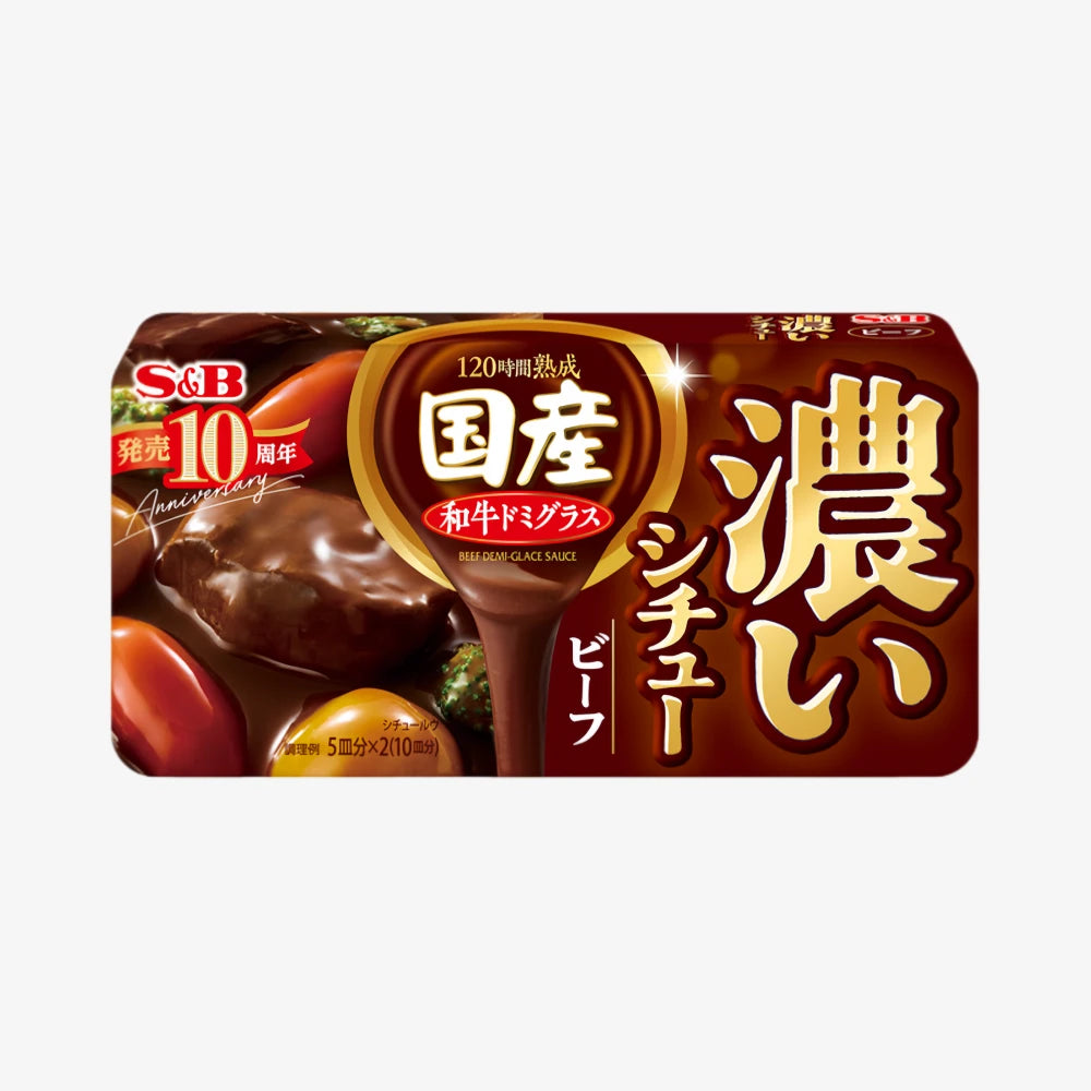 S&B Thick Stew Beef 168g