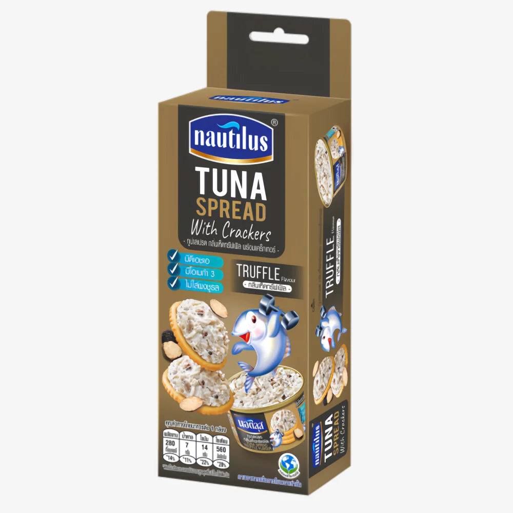 NAUTILUS Tuna Spread With Crackers Truffle Flavor 107g