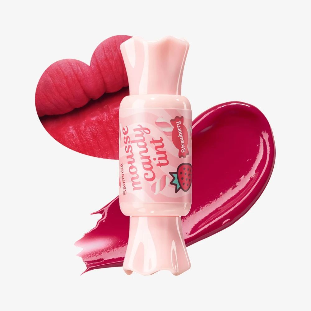 THE SAEM Saemmul Mousse Candy Tint 02 Strawberry Mousse