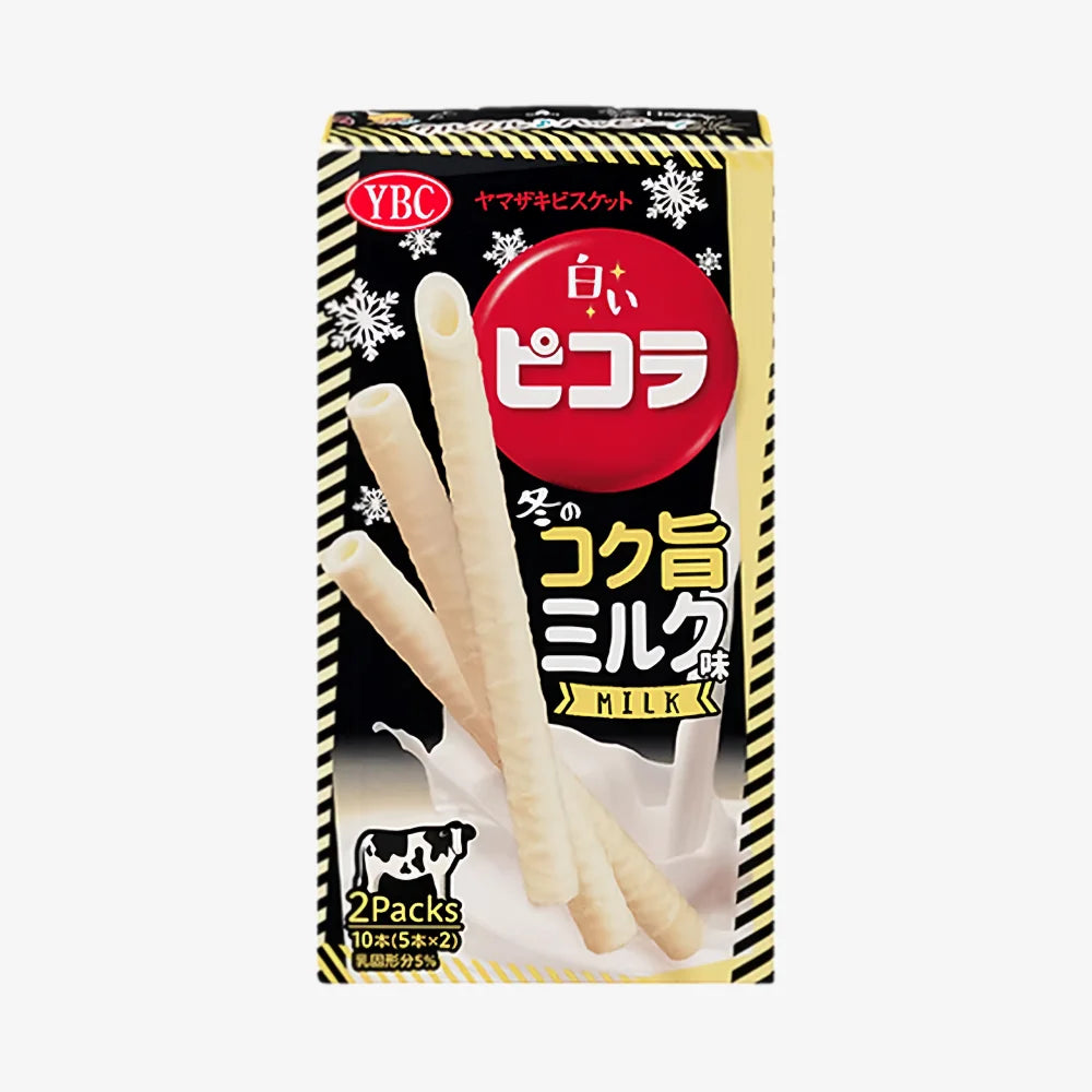 YBC Picola White Milk Egg Rolls 49g