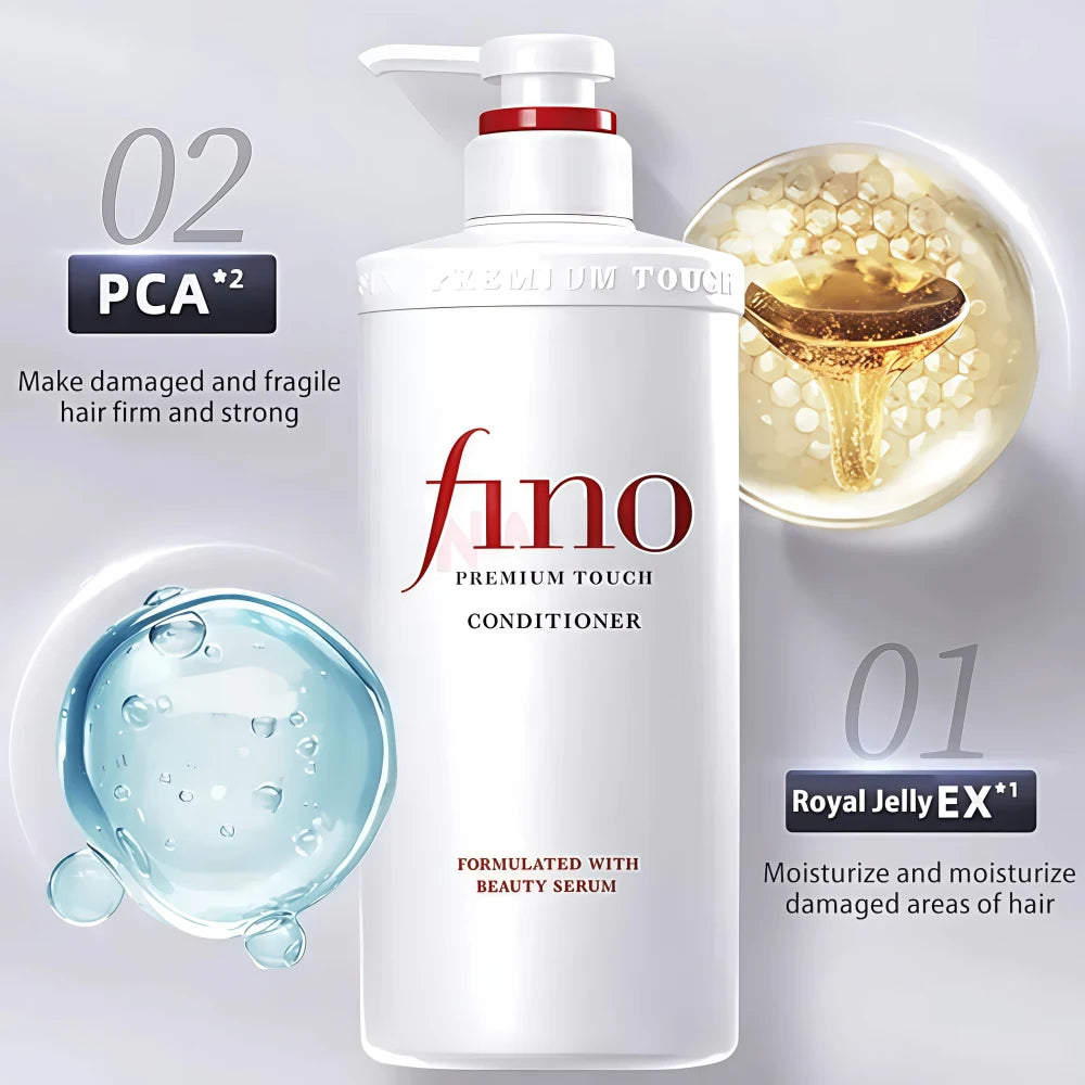 Après-shampoing hydratant SHISEIDO Fino Premium Touch 550 ml