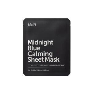 DEAR KLAIRS Midnight Blue Calming Sheet Mask