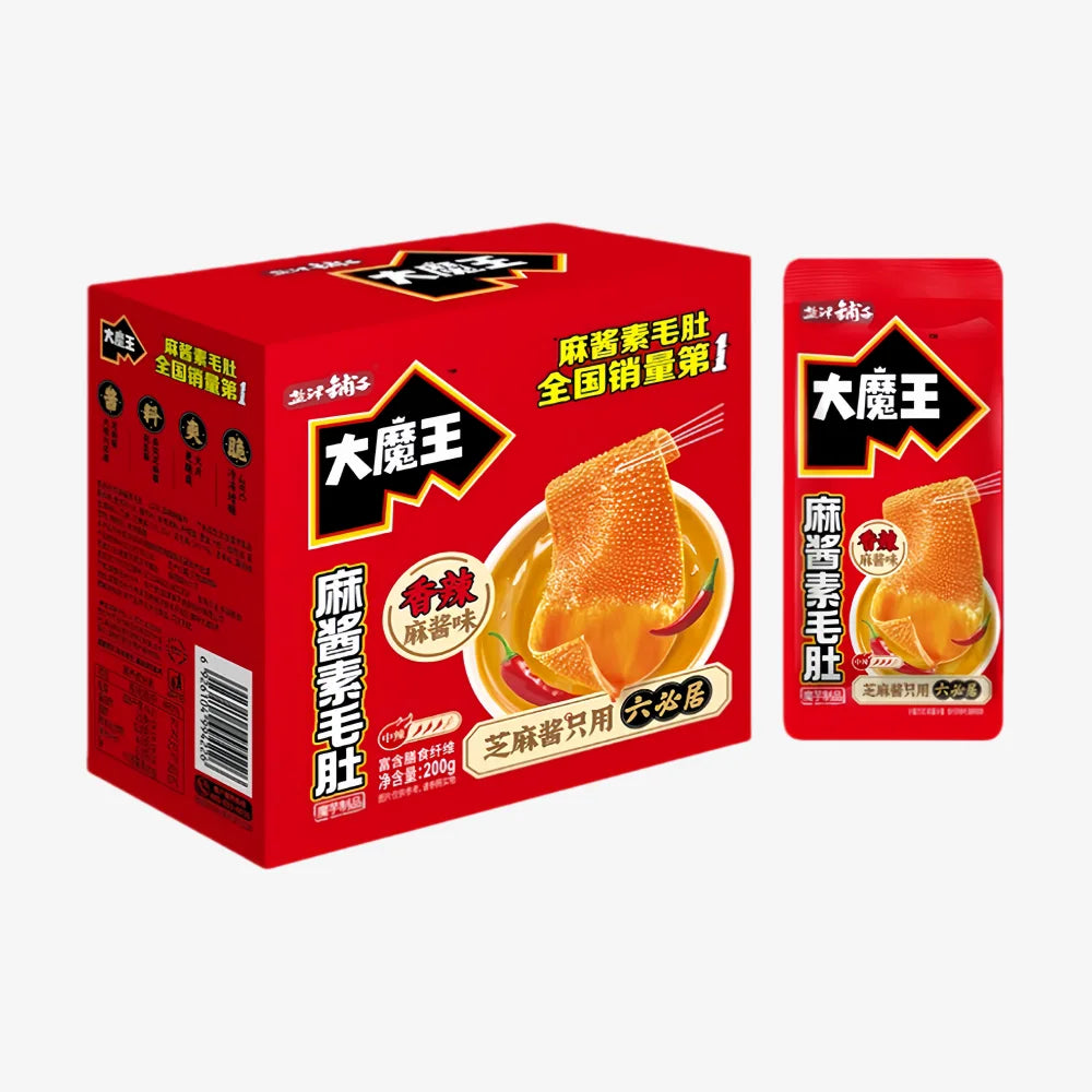 YJPZ Konjac Vegan Crispy Tripe-Spicy Sesame 200g