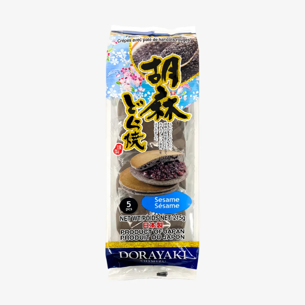Shimizu Dorayaki, crêpe aux haricots rouges et sésame, 215 g