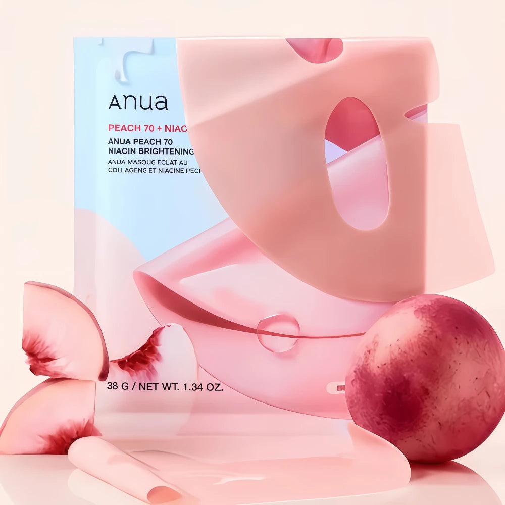 Anua Peach 70 Niacin Brightening Collagen Mask 38g