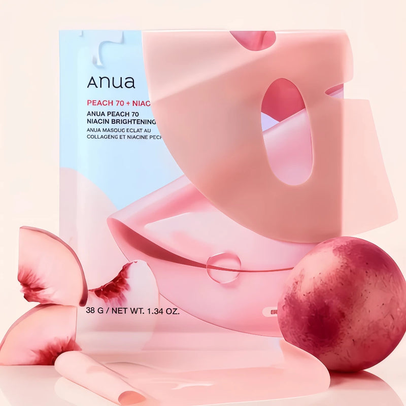 Anua Peach 70 Niacin Brightening Collagen Mask 38g